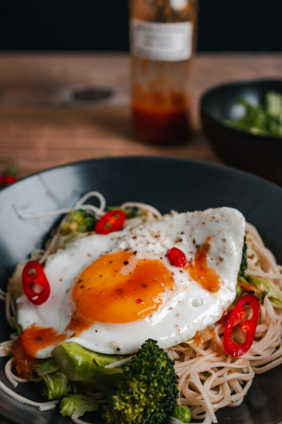 Asiatische Vegi-Nudeln
