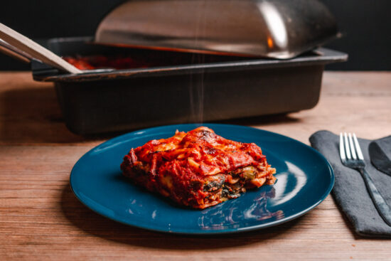 Lauch-Spinat-Lasagne