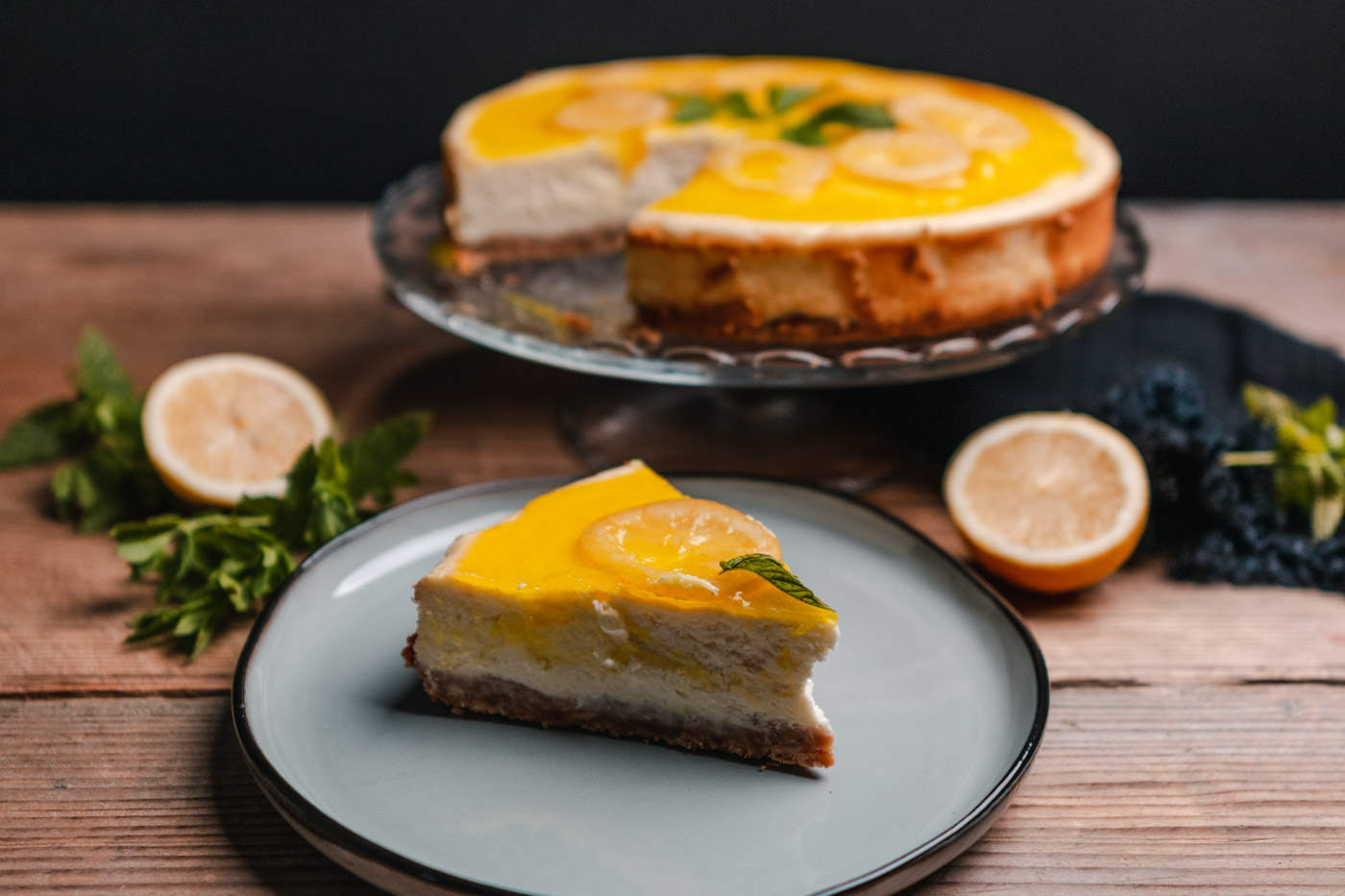Zitronen-Cheese-Cake