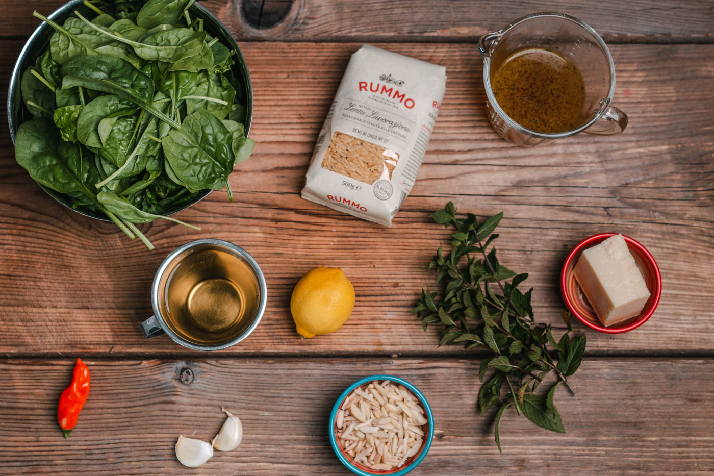 Orzo-Pfanne