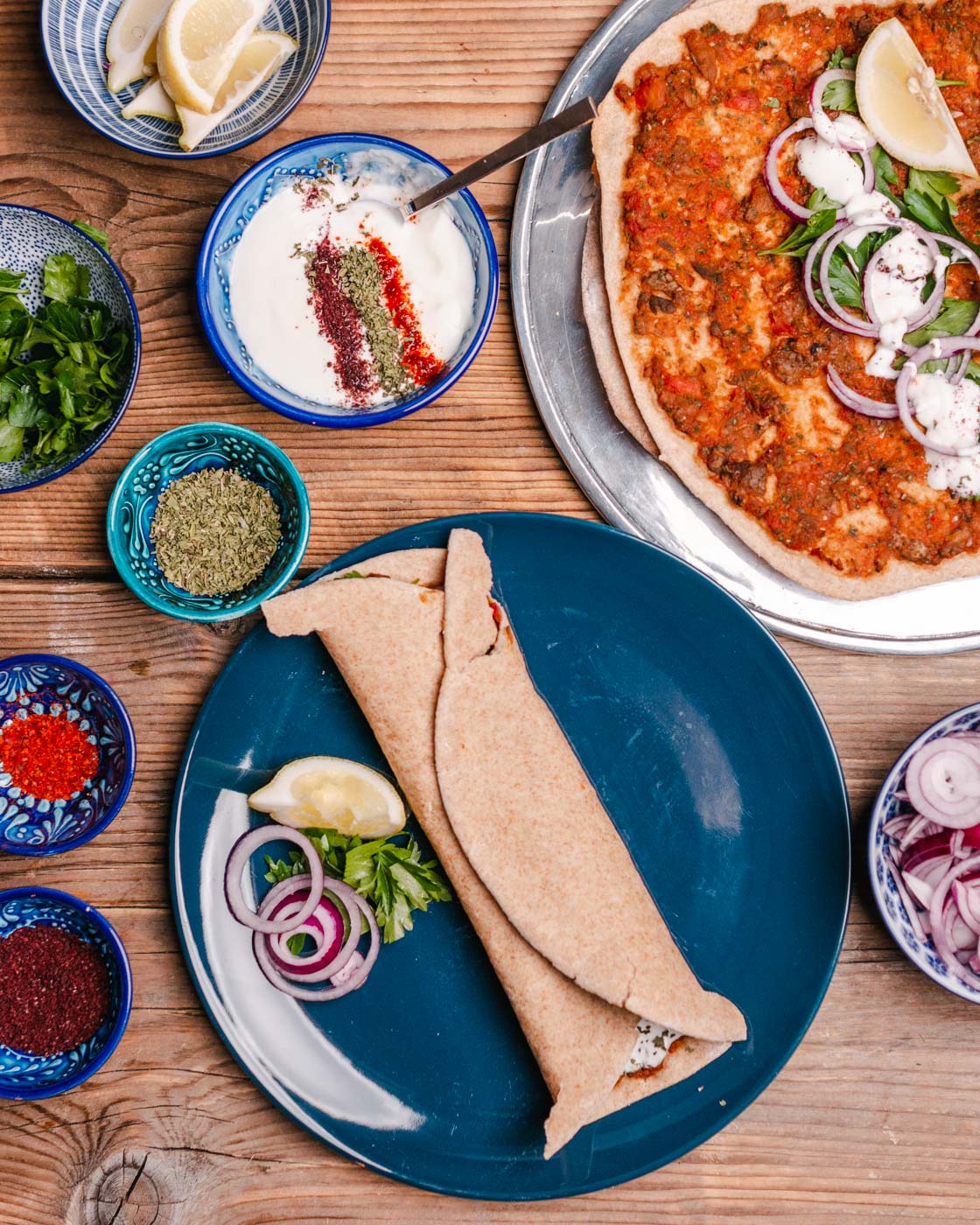 Lahmacun - türkische Pizza