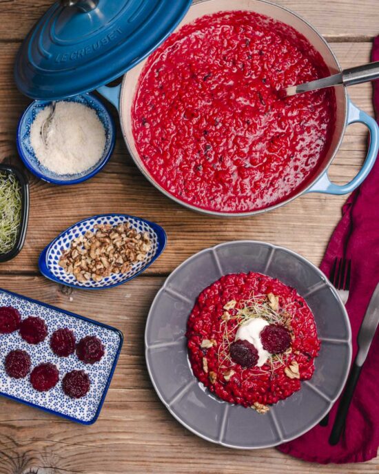 Rote Beete-Risotto
