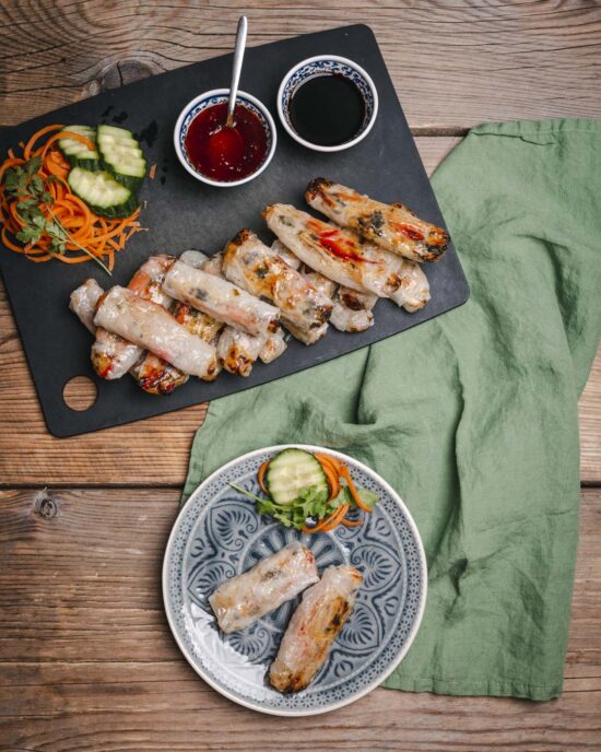 Vietnamesische Vegi-Frühlingsrollen