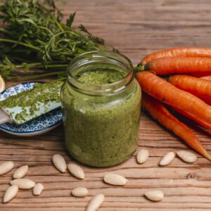 Karottengrün-Pesto