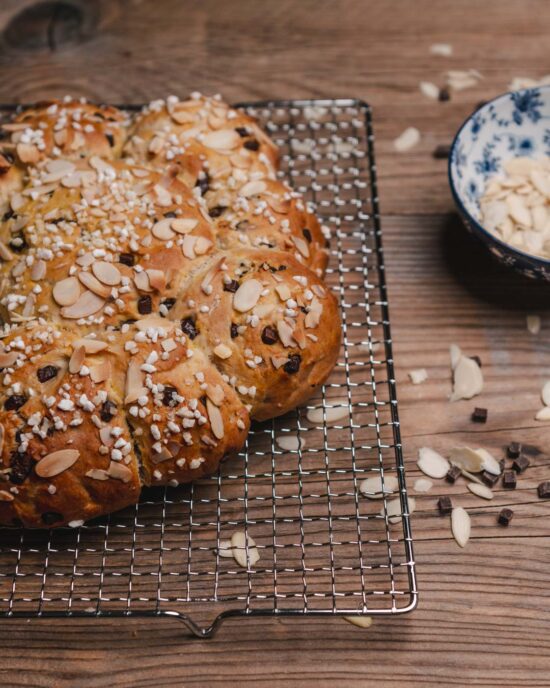 Veganer Dreikönigskuchen