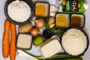 Katsu Curry mit Knusper-Tofu