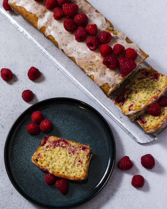 Himbeer-Mohn-Kuchen
