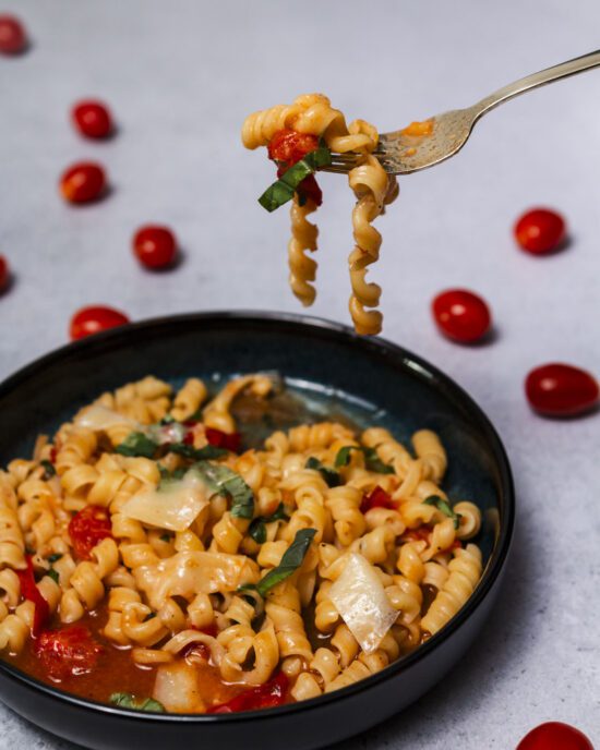 Rezept Pasta mit Cherrytoamten