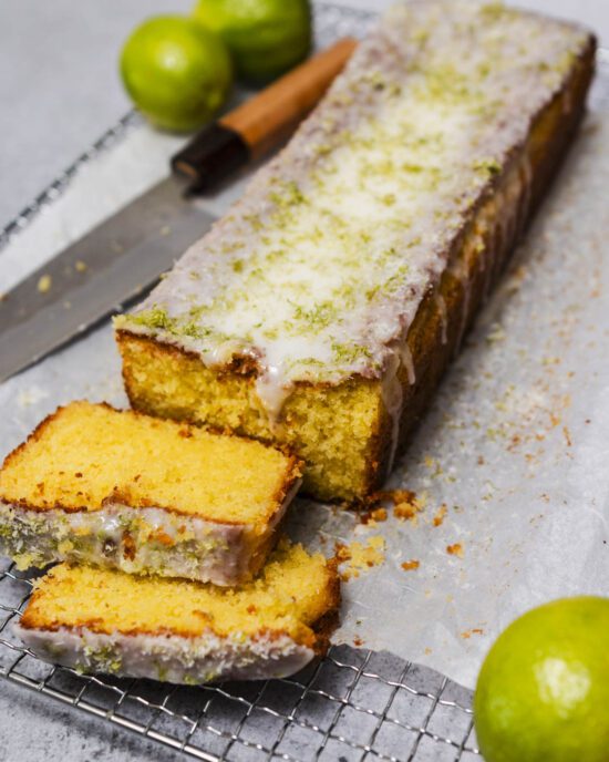 Limetten Kokos Kuchen