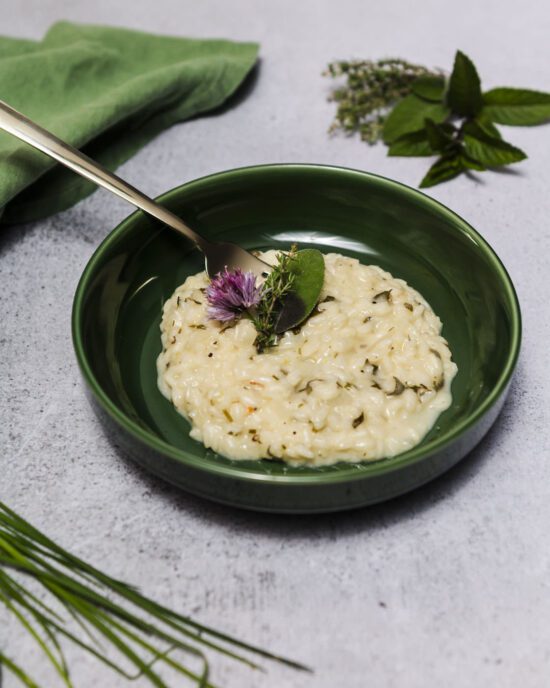 Kräuter Risotto