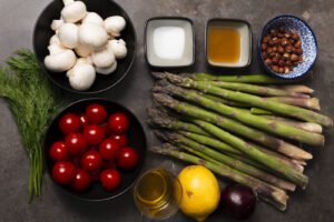 Lauwarmer Spargelsalat