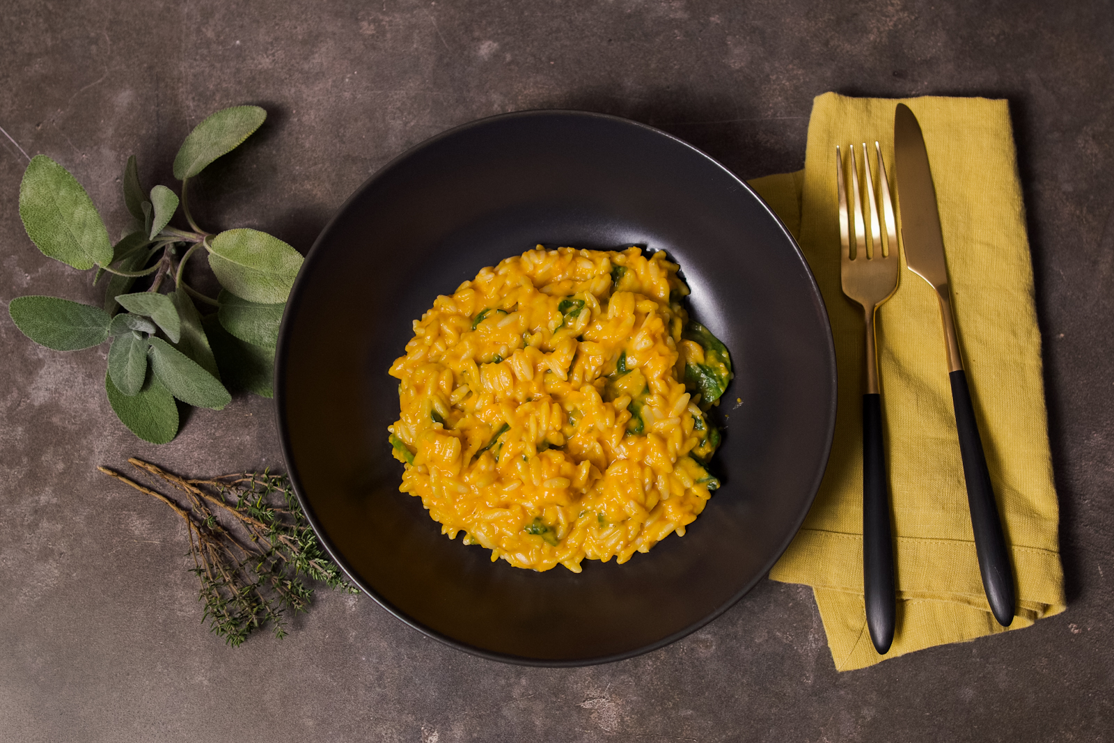 Kürbis - Orzo