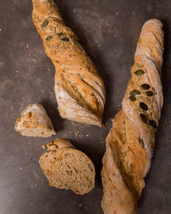 Körner Dinkel - Zwirbelbrot