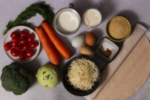 Gemüse Quiche