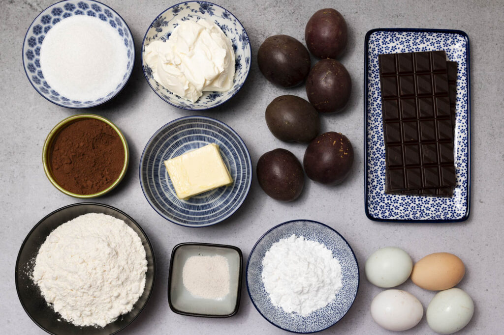 Passionsfrucht Brownies