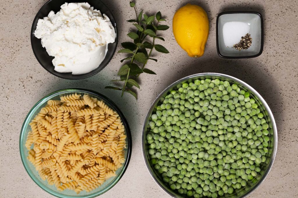 Erbsenpasta