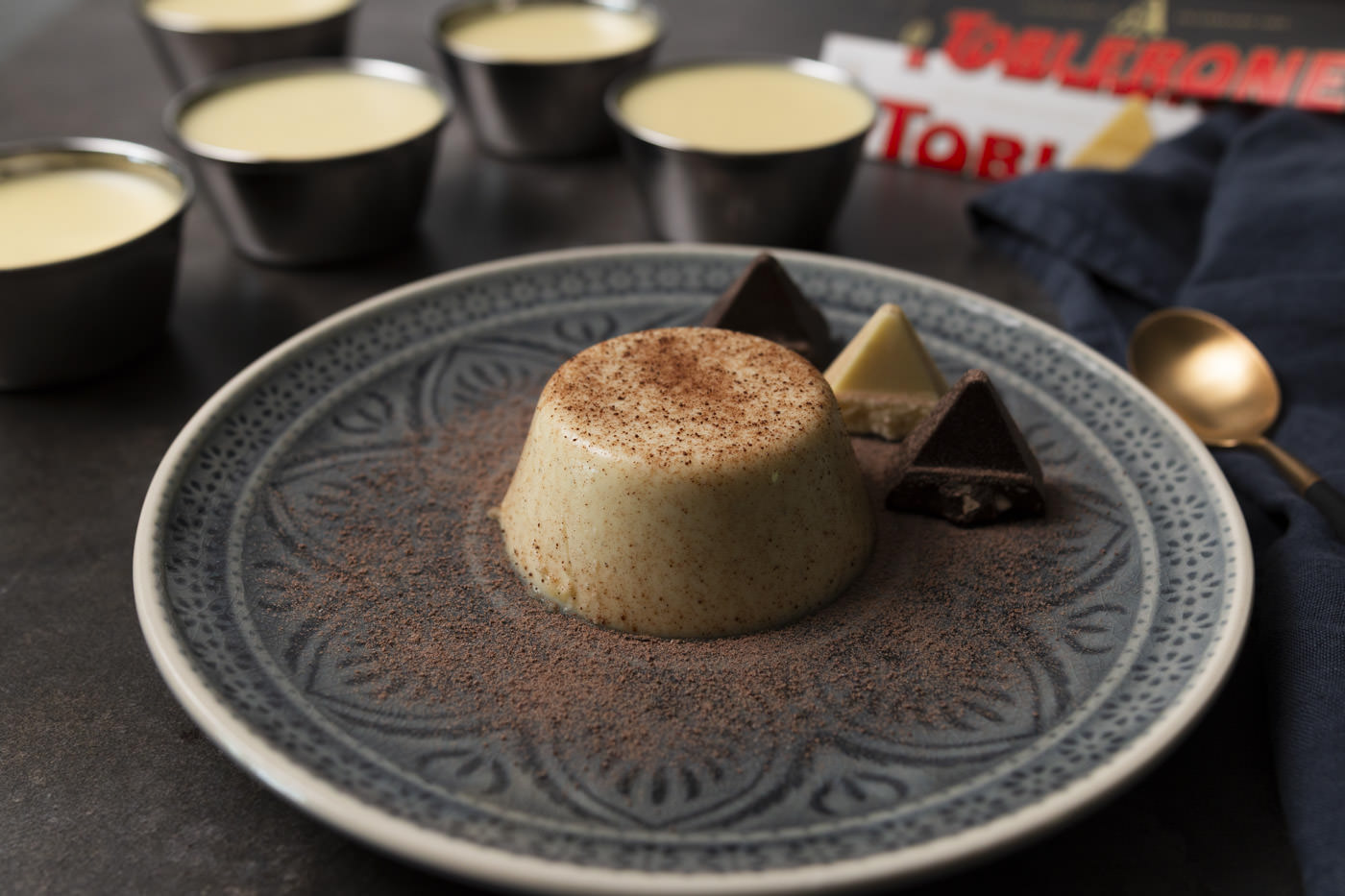 Weisses Toblerone - Panna Cotta