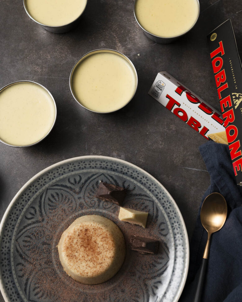 Weisses Toblerone - Panna Cotta